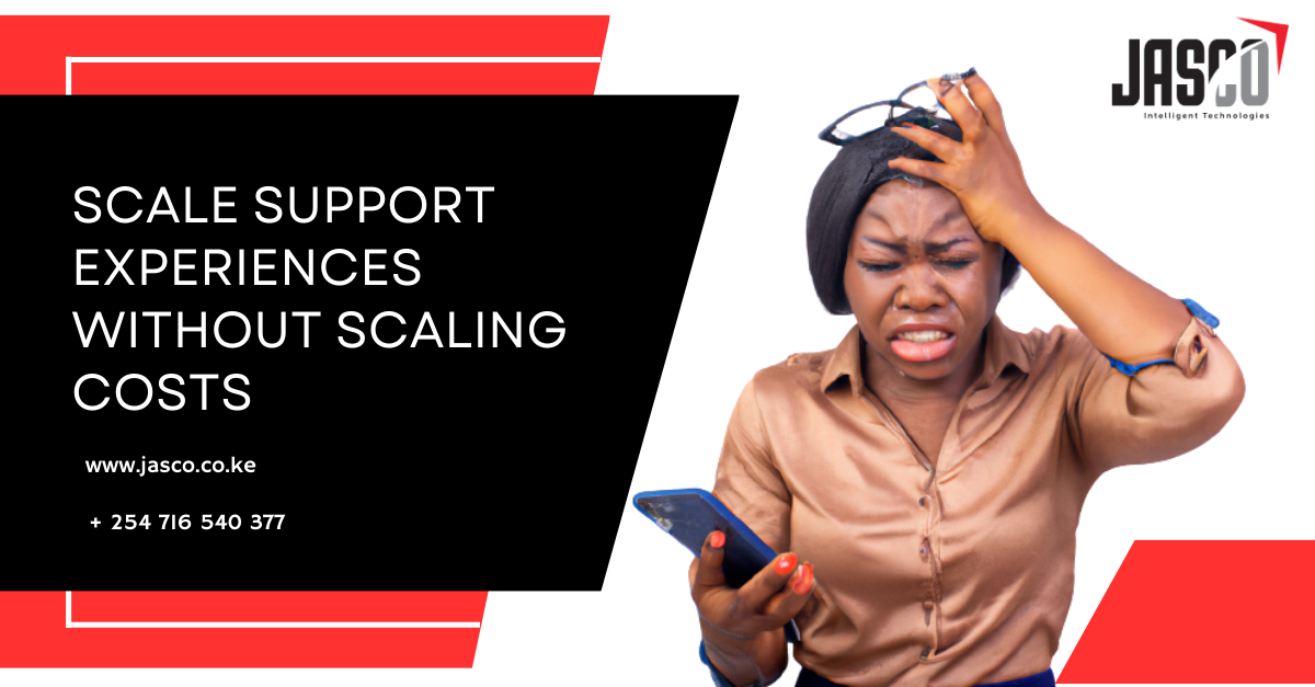Scale support experiences without scaling costs